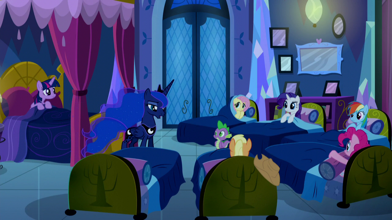 My Little Pony friendship is Magic Princess Luna do princesses dream of magic sleep